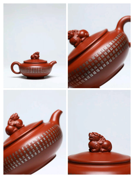 Purple clay teapot 7.2