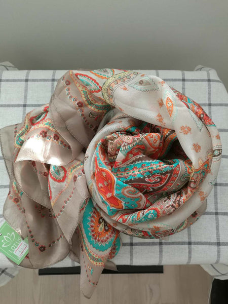 Fashion Silk Scarf  No.01